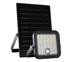 LED reguliuojamas saulės prožektorius su sensoriumi LED/10W/3,7V 4000/6000K IP65