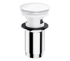 OMNIRES A706BP - Balnelio vožtuvas CLICK-CLACK pr. 6,6 cm blizgi balta