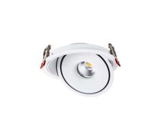 LED įmontuojamas šviestuvas 12W 230V 3000/4000/6400K pr. 12 cm baltas