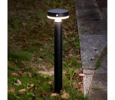 LED saulės lempa GWINEA LED/4,5W/3,7V 2000 mAh 50 cm IP44 juoda su sensoriumi