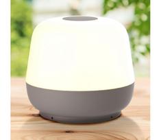 LED reguliuojama stalinė lempa SAMBA LED/1,2W/5V USB 1200 mAh IP44 pilka