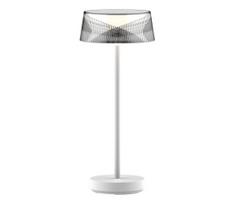 LED reguliuojama stalinė lempa CASABLANCA LED/3,4W/5V USB 3600 mAh IP44 balta
