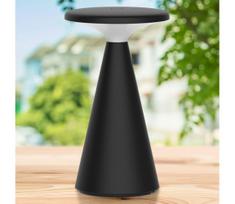 LED reguliuojama stalinė lempa PAROS LED/1,8W/5V USB 1800 mAh IP44 juoda