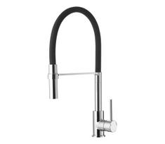 ALVEUS 1129024 - Maišytuvas ELIA 45 cm, lankstus snapas, chromas/juoda