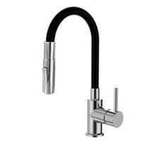 ALVEUS KI112111 - Maišytuvas su lanksčiu snapu BEA 47 cm chromas/juoda