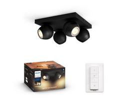 Philips 50474/30/P6 - LED reguliuojamas Hue BUCKRAM 4xGU10/5W/230V šviestuvas