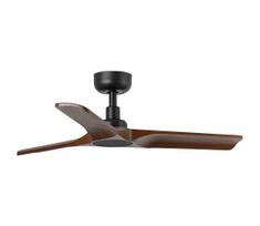 FARO 33806WT - Lubinis ventiliatorius HEYWOOD S mediena/juoda pr. 90 cm WT + DO