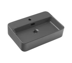 COMAD TRUST 2 MATT DARK GREY - Praustuvas TRUST 55x38 cm matinė pilka