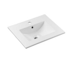 COMAD UM-2050RB DANCE 50 DP įleidžiamas praustuvas 52x40 cm keramika/matė balta