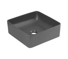 COMAD UM-6276 SLIM 40 Pilnas 37x37 cm matinė pilka praustuvo plokštė