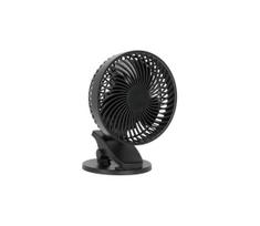 Įkraunamas stalinio ventiliatoriaus su spaustuku VIENTO 6W/5V 2000 mAh juodas