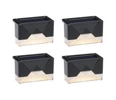 Grundig - Rinkinys 4x LED saulės sieniniai šviestuvai LED/1,2V 600 mAh IP44