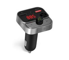 CONNECT IT CCC-8900-AN - FM siųstuvas automobiliui su laisvų rankų įranga, juoda