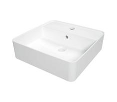 Deante CGS_6U4B - Keraminis praustuvas su SQUARE anga 42x42 cm, baltas