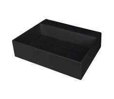 Deante CQR_NU5M - CORREO 40x50 cm stalviršio praustuvas, granitas/juoda