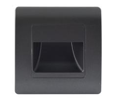 Emithor 70438 - LED laiptų šviestuvas STEP LIGHT LED/1W/230V 4000K juodas