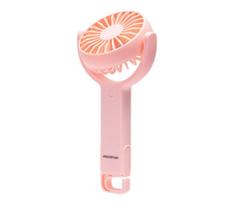 Aigostar įkraunamas kišeninis ventiliatorius 4,5W/3,7V 1200mAh USB rožinis