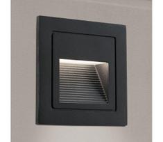 Orion AL 11-1217 - LORO LED įmontuojamas šviestuvas LED/2W/230V IP65 juodas