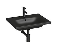 JIKA H8127137161041 - Pakabinamas praustuvas MIO 60x45 cm keramika/matinis juoda