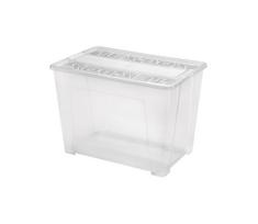 Laikymo dėžė TEX BOX 70 l skaidri