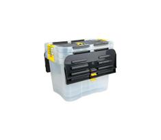 RINKINYS 3x DRAGON 15 l dėžės, juoda/skaidri