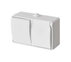Jungiklis namų AC nr. 6 su 250V/16A lizdu IP44, baltas