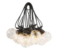 Globo 34090N - Lauko LED dekoratyvinė girlianda ALMAGA 10xLED/7,5 m/IP44