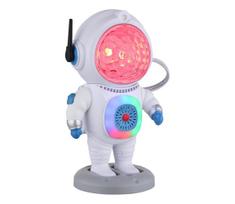 Globo 28084 - LED RGB stalinė lempa COSMO LED/6W/5V astronautas balta