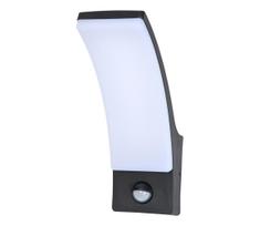 Brilagi - LED lauko sieninis šviestuvas su sensoriumi ARCELO LED/9W/230V IP44