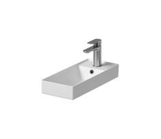 Cersanit K677-005 - LARGA 22x50 cm keraminis praustuvas, blizgus baltas