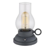 Globo 58016A - LED stalinė lempa PETRO 1W/3,7V 1200 mAh antracitas