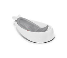Skip Hop - Vaikiška vonelė su ergonomiška pagalvė MOBY 3 balta