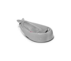 Skip Hop - Vaikiška vonelė su ergonomiška pagalvėle MOBY 3 pilka