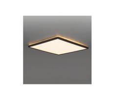 LED vonios lubų šviestuvas NIVERA LED/24W/230V IP54 30x30 cm juodas