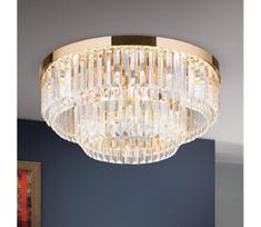 Orion - LED šviestuvas PRISM LED/80W/230V pr.55 cm 24K auksas