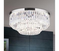 Orion - LED šviestuvas PRISM LED/80W/230V pr. 55 cm blizgus chromas