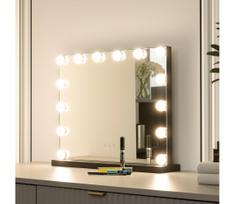 Brilagi - LED reguliuojamas HOLLYWOOD makiažo veidrodis LED/15W/230V 3000-6500K