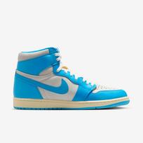 Air Jordan 1 Retro High OG “UNC Reimagined” Dark Powder Blue/Dark Powder Blue-Sail - Dydis 38.5 (DZ5485-402 Laisvalaikio batai)
