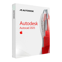 Autodesk AUTOCAD 2025 for MAC (Full version - EDU) 1 device/ 3 year