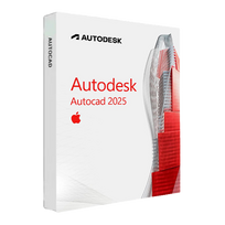 Autodesk AUTOCAD 2025 for MAC (Full version - EDU) 1 device/ 1 year