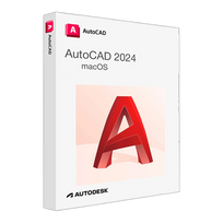 Autodesk AUTOCAD 2024 for MAC (Full version - EDU) 1 device/ 1 year