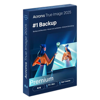 Acronis True Image | Premium + 1 TB Cloud Storage | 5 PC/MAC | 1 Year