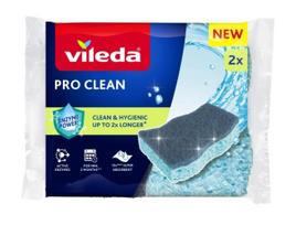 Viscose scourer with enzymes Vileda Pro Clean 2 pcs.