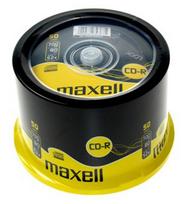 Maxell MAX27051 blank CD CD-R 700MB 52x 50 pc(s)