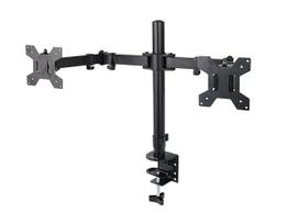 Turime | Esperanza ERW018 Desk mount for two monitors 10-27'' up to 8kg | ITwork sandėlyje!