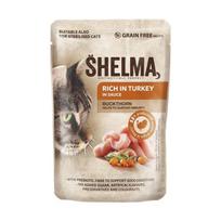 Turime | SHELMA Rich in turkey in sauce - wet cat food - 85g | ITwork sandėlyje!