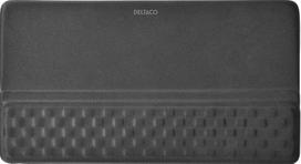 Pelės kilimėlis DELTACO Ergonominis klaviatūros kilimėlis su atrama riešui / KA-0100