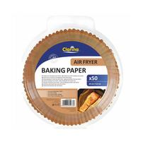 Kepimo popierius karšto oro gruzdintuvei CLARINA 20cm 50vnt.