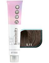 By Fama pusiau ilgalaikiai plaukų dažai be amoniako By Fama Luminity 5.11 80ml