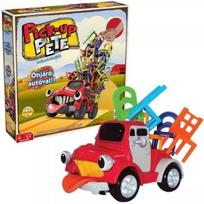 „Pick-up Pete” - kėdes dėjimo stalo žaidimas su savaeigiu automobiliu.